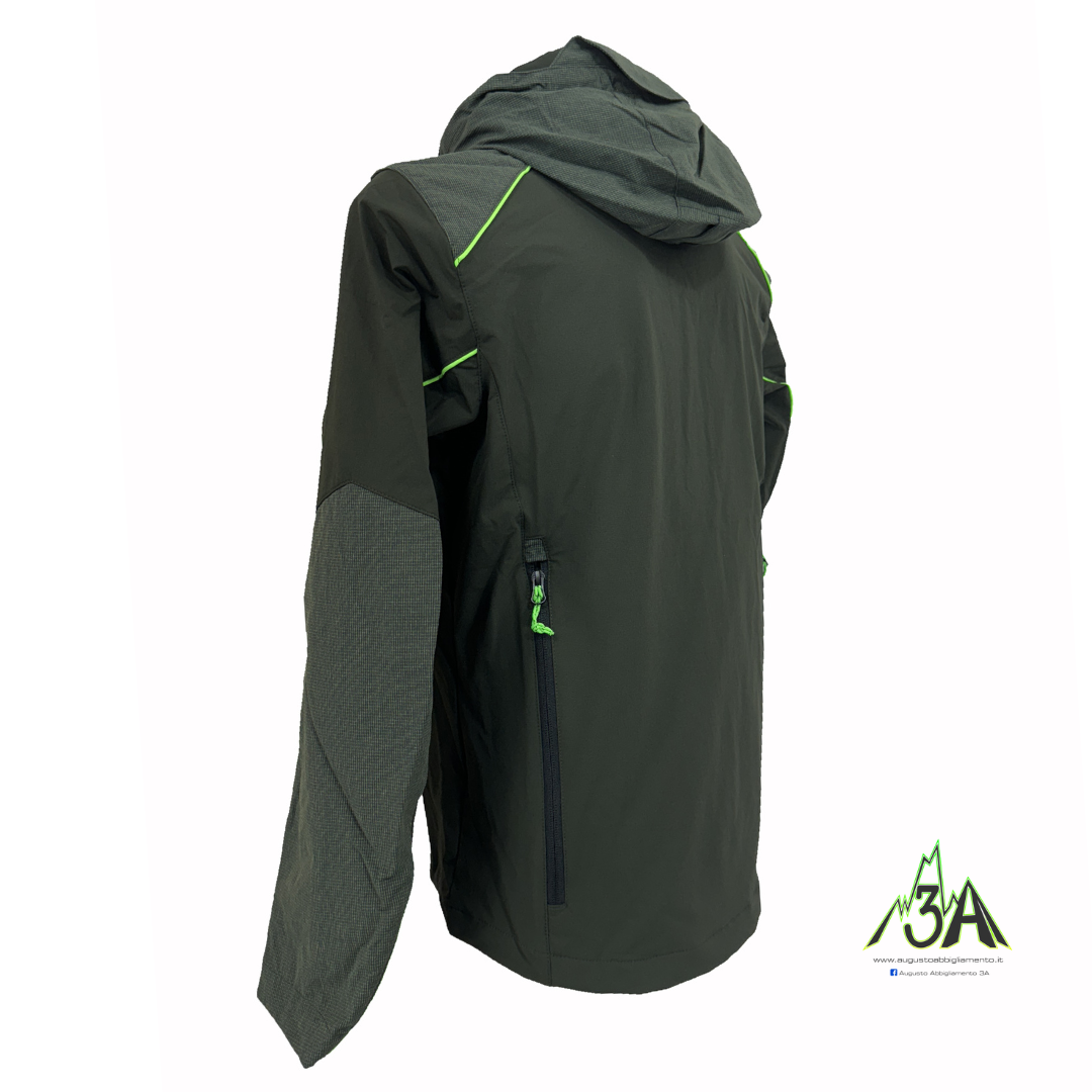 SOFTSHELL CIMA BACCHETTA 3A lime - immagine 3