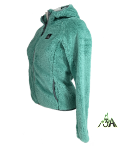 PILE ORSO HOODY WOMAN tiffany