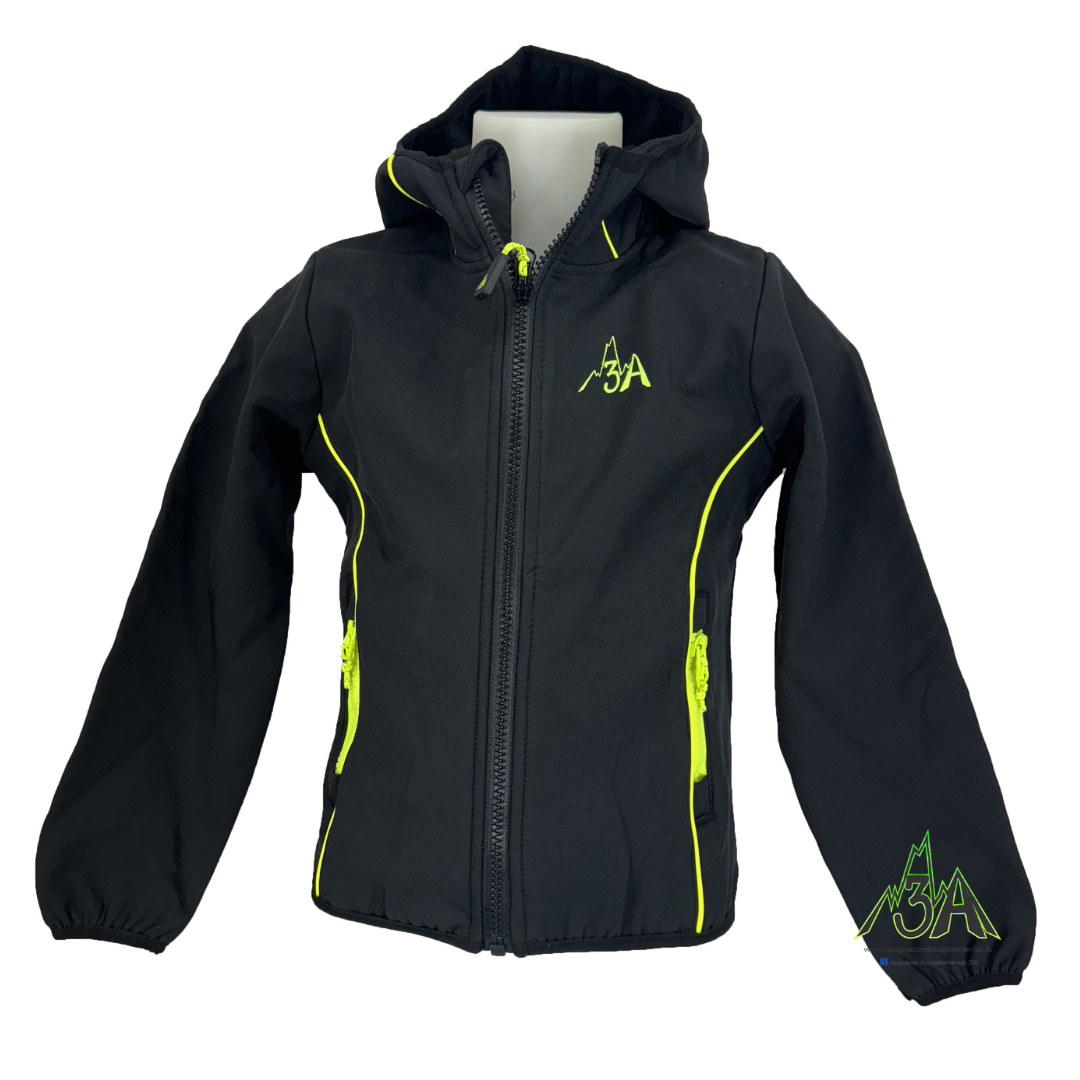 SOFTSHELL STARNA 3A JUNIOR NERO