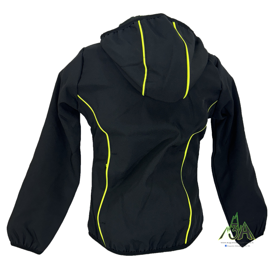 SOFTSHELL STARNA 3A JUNIOR NERO - immagine 4