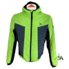 GIACCA BOREAL 3A Uomo Lime-grigio