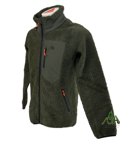 Alternative view of GIACCA PILE SHERPA 3A T.Verde 1644
