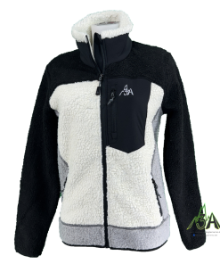 GIACCA PILE SHERPA 3A WOMAN Ghiaccio M005