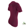MAGLIA MERINOS 3A WOMAN manica corta lampone - immagine 5