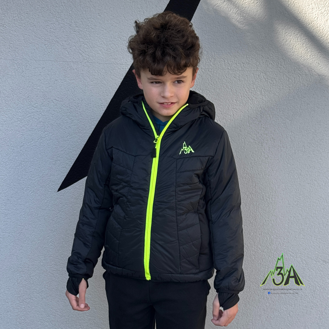 GIACCA BOREAL 3A BAMBINO Nera 0208 - immagine 2