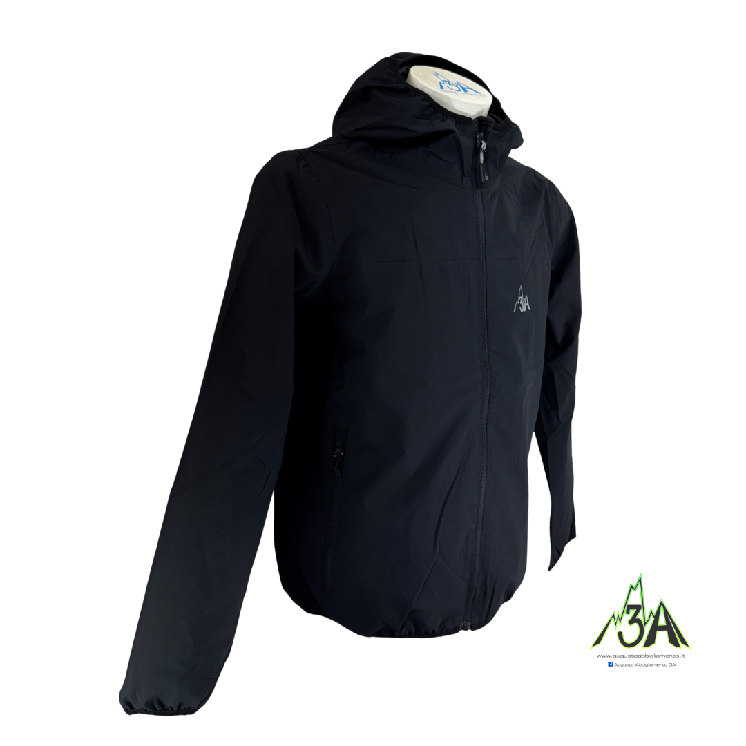 GIACCA 3A RAIN nera 0208 - immagine 3