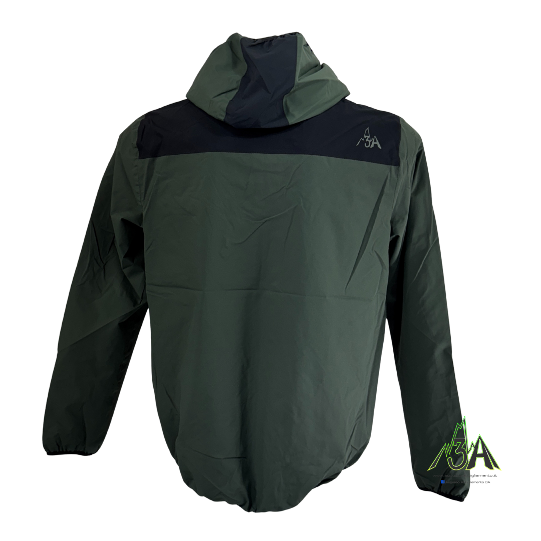 GIACCA 3A RAIN verde B177 - immagine 4