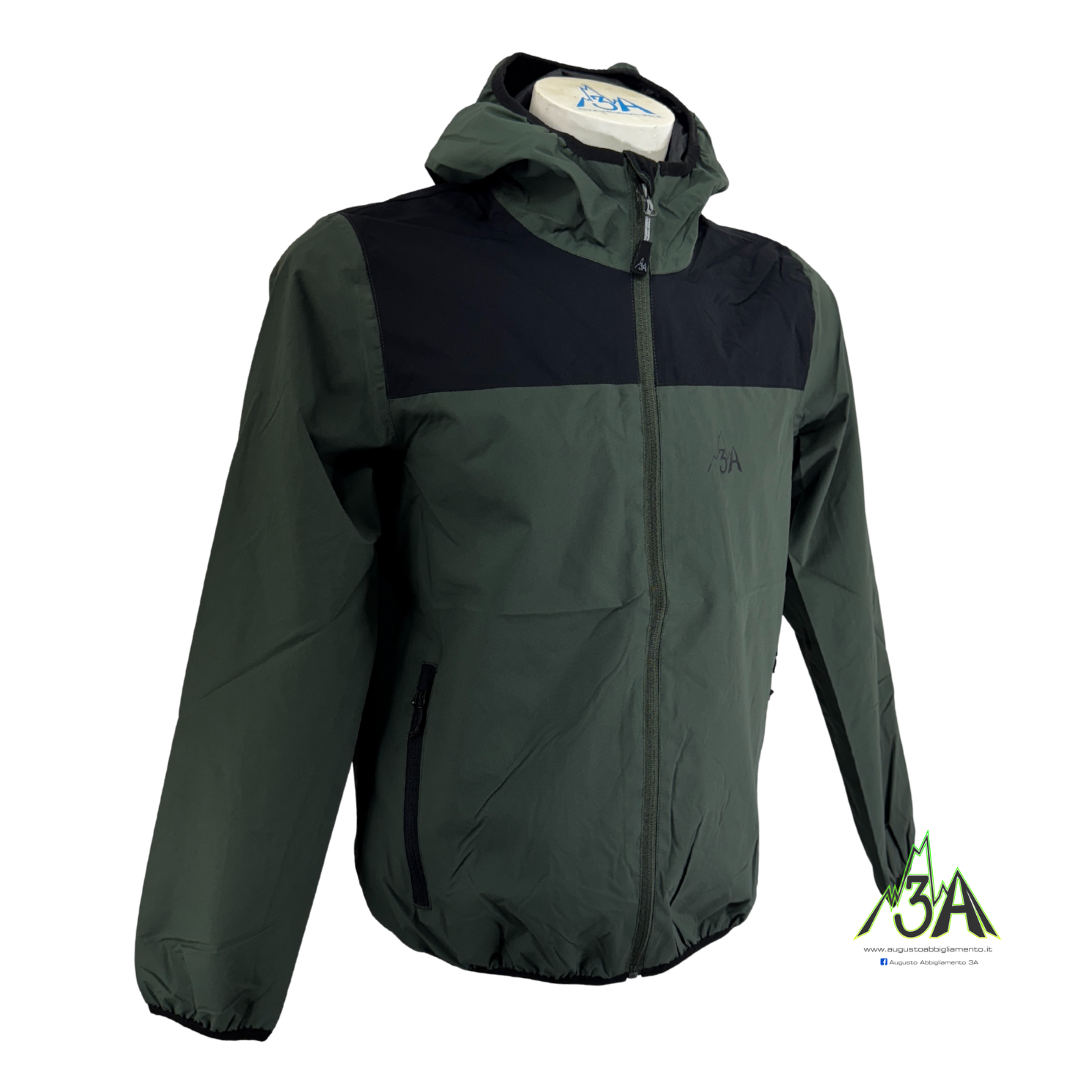 GIACCA 3A RAIN verde B177 - immagine 3