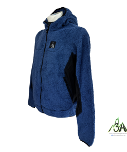 Alternative view of PILE ORSO UOMO HOODY blue 4231