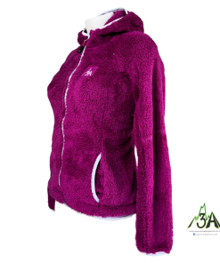 Alternative view of PILE ORSO HOODY WOMAN Fuxia 0838