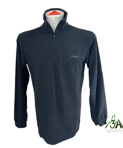 MICRO PILE MEZZA ZIP Grigio scuro