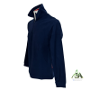 MICRO PILE MEZZA ZIP Blu - immagine 2