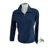 MICRO PILE WOMAN M. ZIP Blu