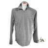 MICRO PILE MEZZA ZIP Grigio chiaro