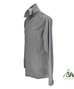 Alternative view of MICRO PILE MEZZA ZIP Grigio chiaro