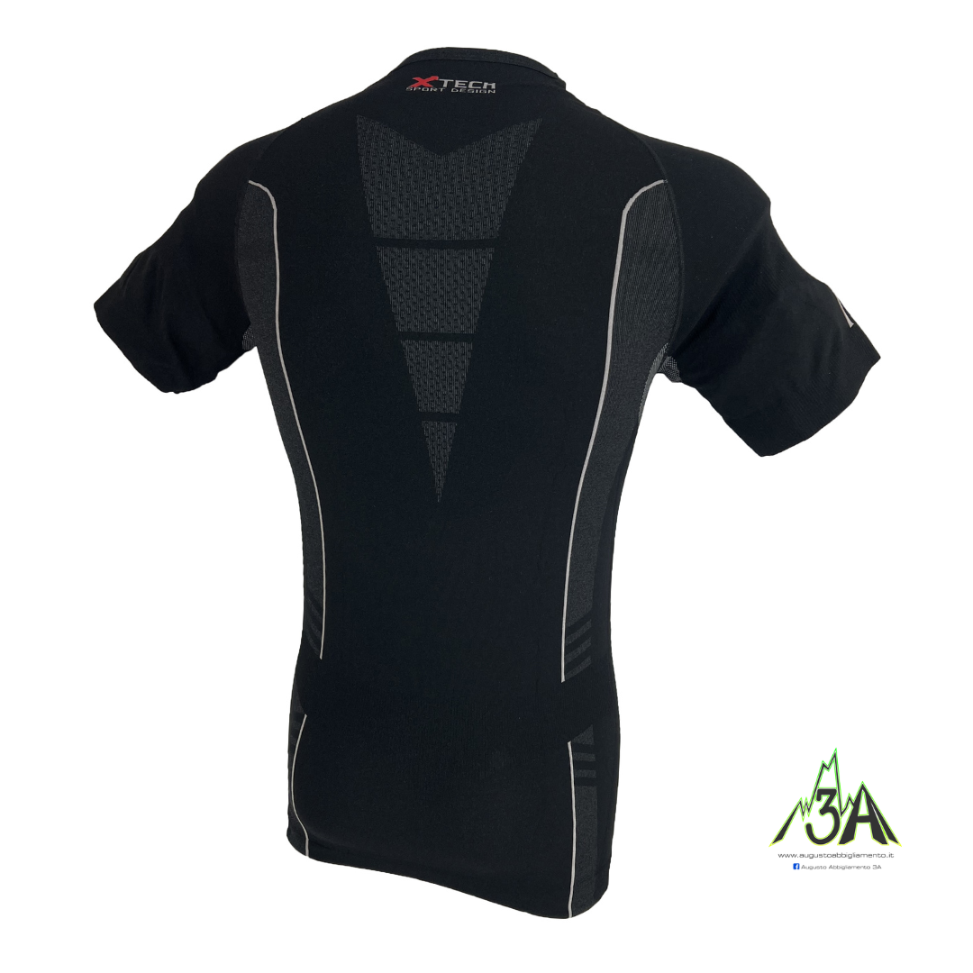 MAGLIETTA ANTISUDORE Nera x-tec - immagine 5